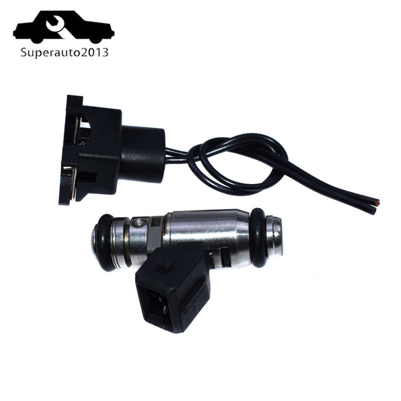 For Fiat Brava Palio Lancia Delta New Fuel Injector Nozzle & Wire Harness IWP001