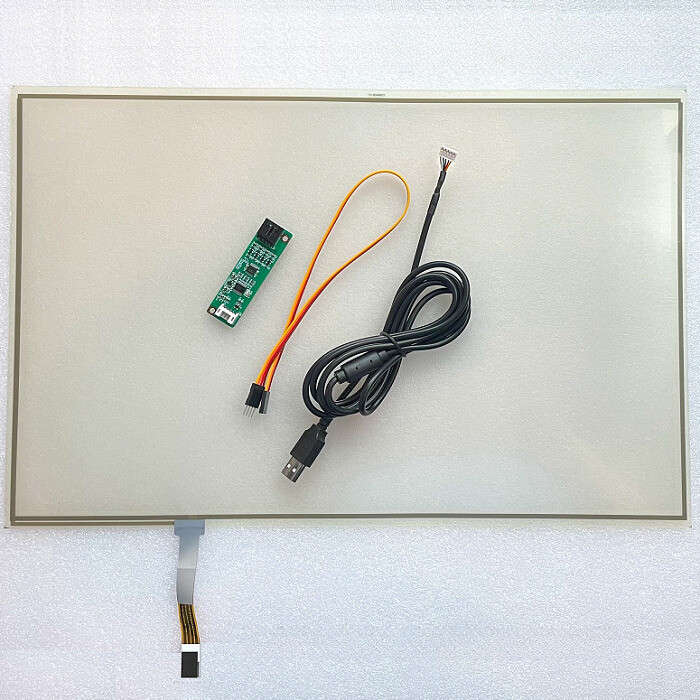 19" 4 wire Foldable Flexible Film 426*276mm Soft Touch Screen+USB Controller Kit