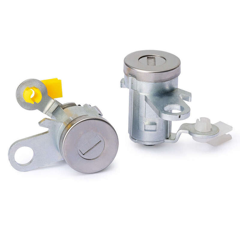 Ignition Switch Lock Key and Front Door Lock Cylinder Set for Toyota Tacoma