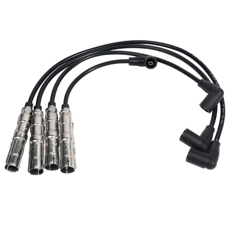 4PCS For Volkswagen Jetta Passat 06A905430 Spark Plug Wires Ignition Cable New
