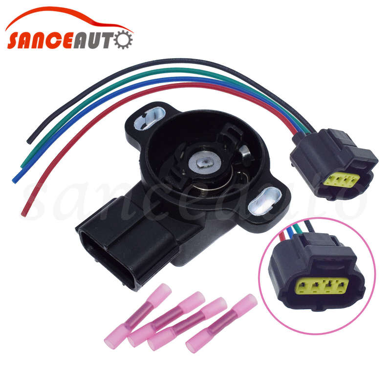 Throttle Position Sensor & Connector For Lexus Toyota Geo Kia Mazda 8945222090