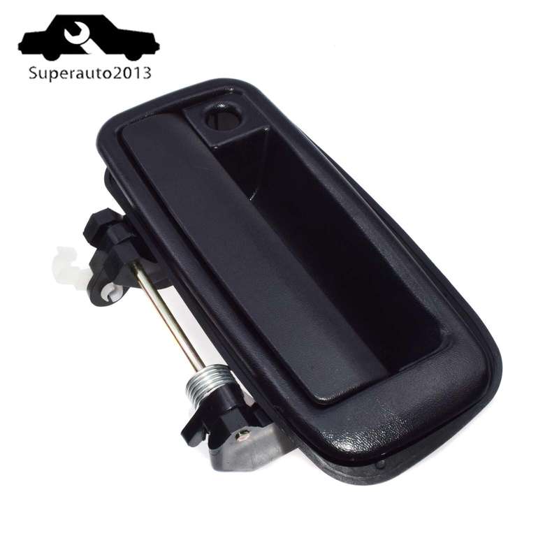 Outside Door Handle Front Left Black For Toyota Corolla 1988-92 69220-12110 New