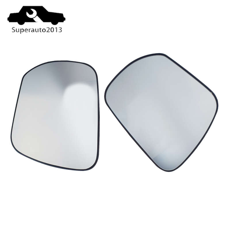 Pair New Left & Right Side Mirror Glass Heated For Suzuki Grand Vitara 2005-2015