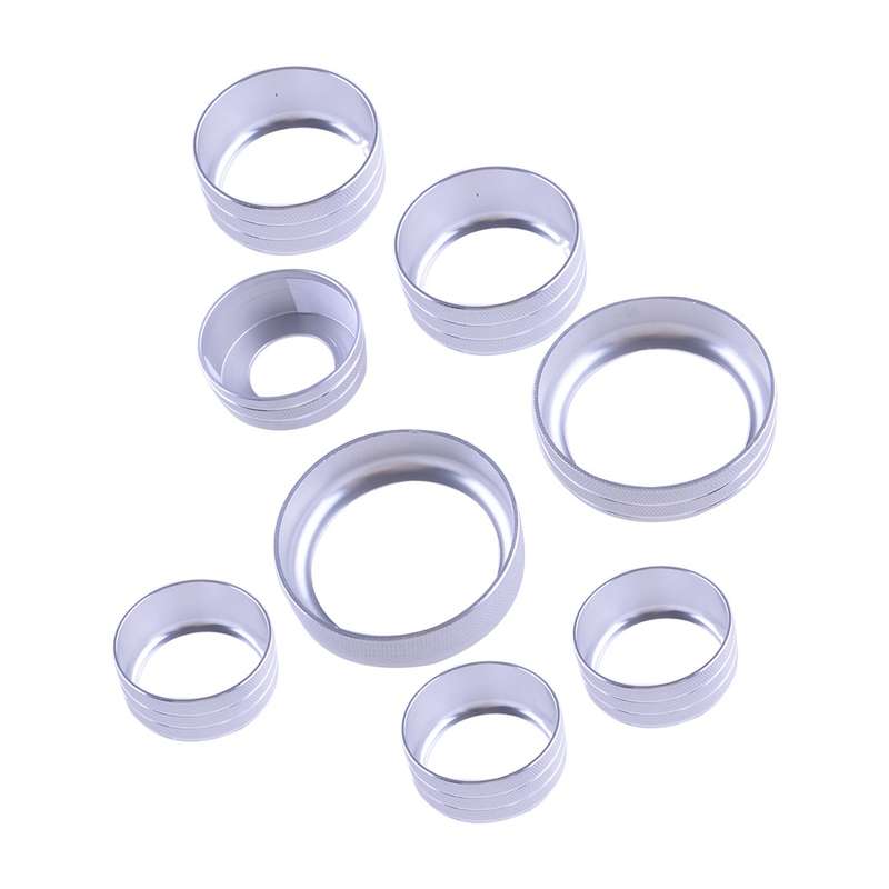 Central Control Switch Knob Cover Trim Bezel Fit For Chevy Silverado 14-18