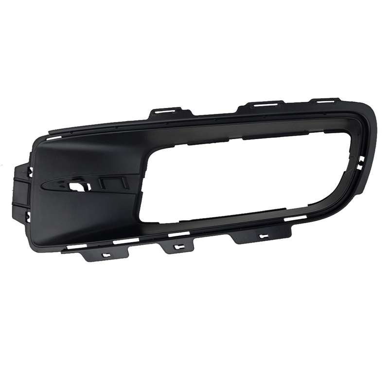 Black Front 2x Lower Bumper Fog Light Grille Trim Fit for 07-2010 BMW X5 E70