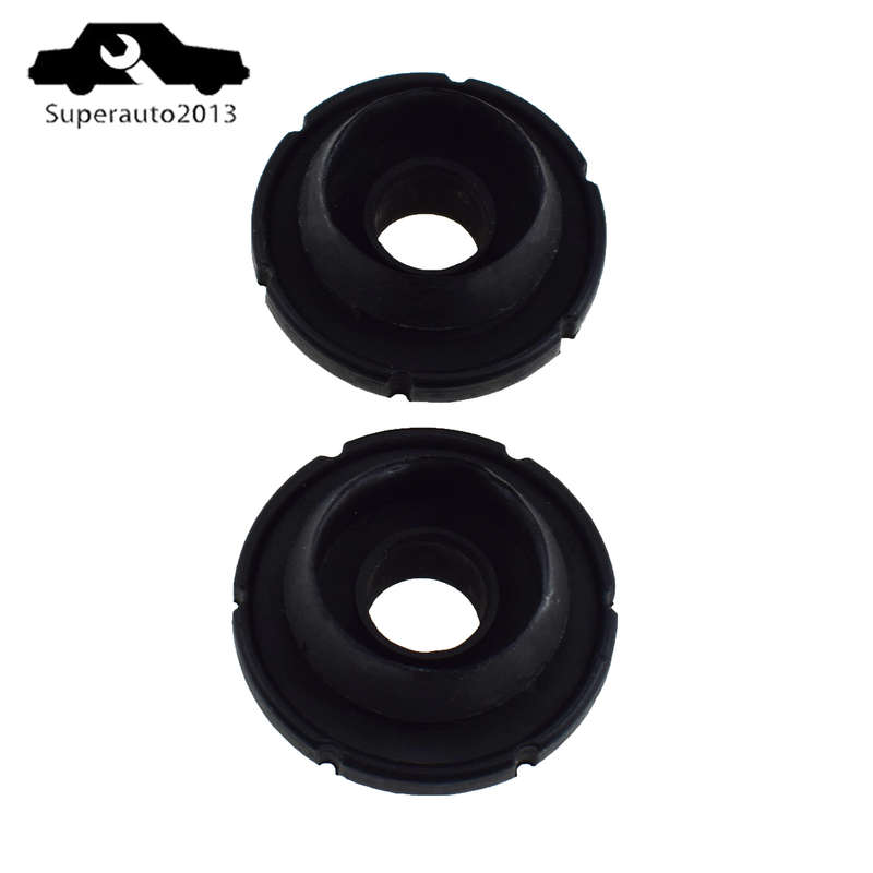 2X Lower Rubber Cushion Bushing Radiator Mount For Ford Fiesta Mazda B6DG15202