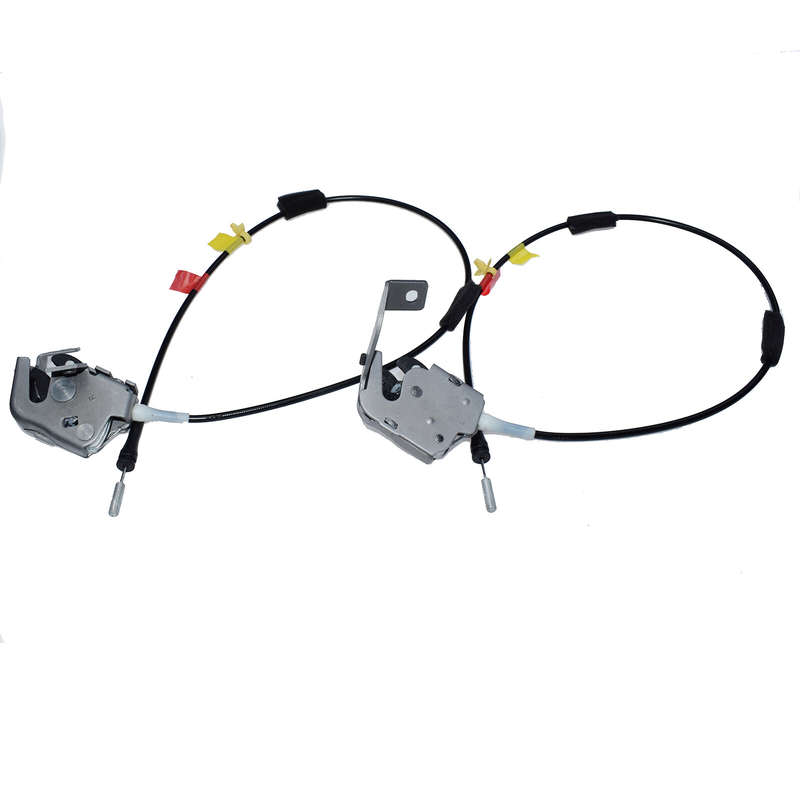 2PC Rear Left Right Door Upper Latch W/ Cable 6L3Z-18264A26-