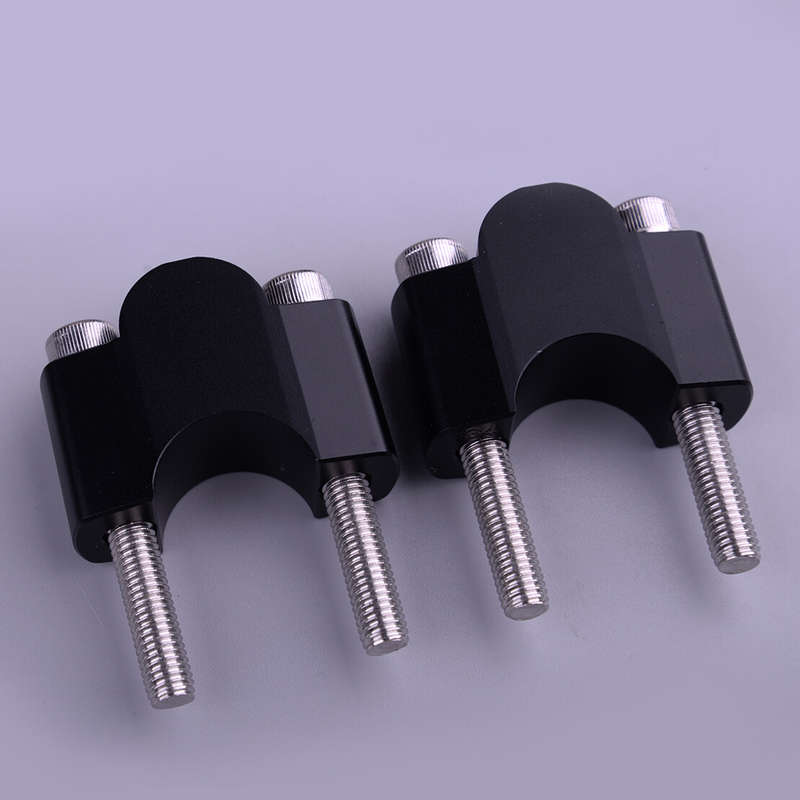 2X Motorcycle Handlebar Riser Clamp Fit For Honda Rebel CMX300 CMX500 18-23