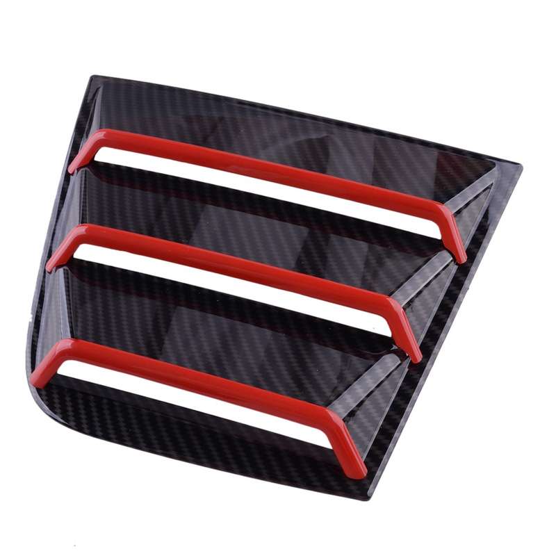 Fit for 2011-2021 Dodge Charger Side Window Louvers Scoop Cover Vent 2x