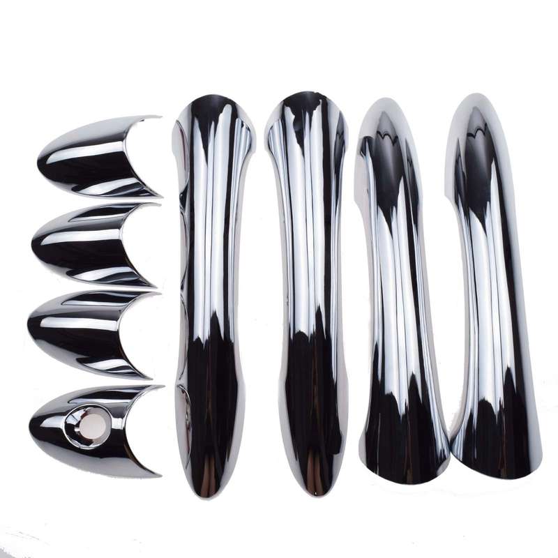 For Hyundai Sonata YF i45 11-14 Chrome Door Handle Catch Cover Trim Molding New