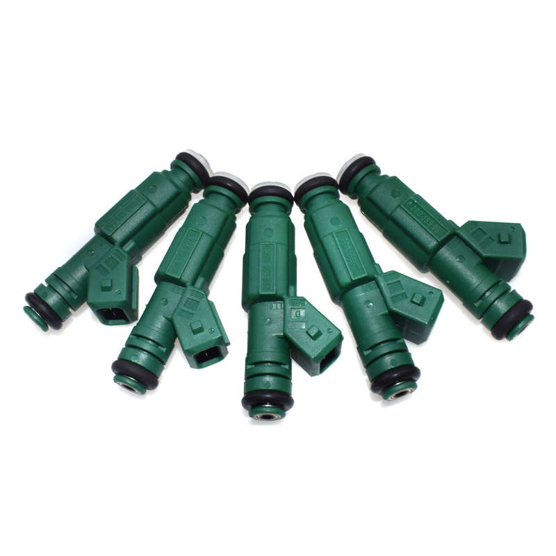 5PCS 440cc 42lb Fuel Injectors 0280155968 For VW Ford Focus Chevrolet Dodge New