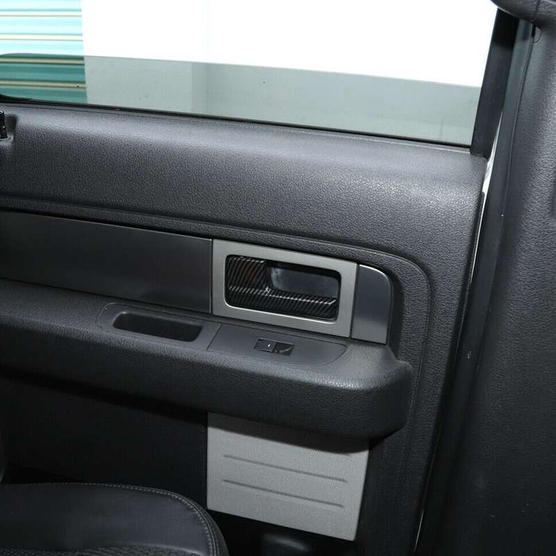 Interior Door Handle Frame Decor Cover Trim fit for Ford F-150 09-14