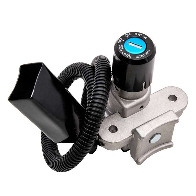 Ignition Switch Fuel Gas Cap Seat Lock Set Fit For Kawasaki KLX230/KLX230S 20-23