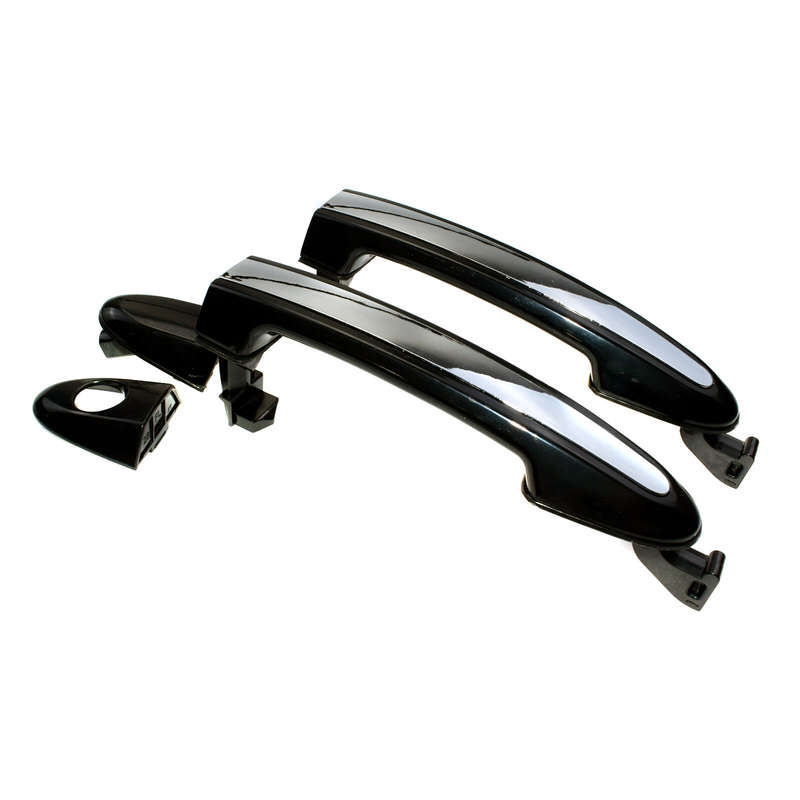 Front Left & Right Outside Door Handle Chrome For Hyundai Santa Fe 2007-12 New