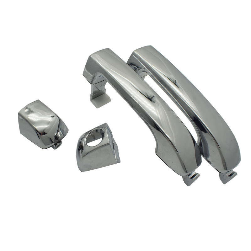 2X Front Left & Right Outside Door Handles Chrome For 2007-2012 Hyundai Veracruz