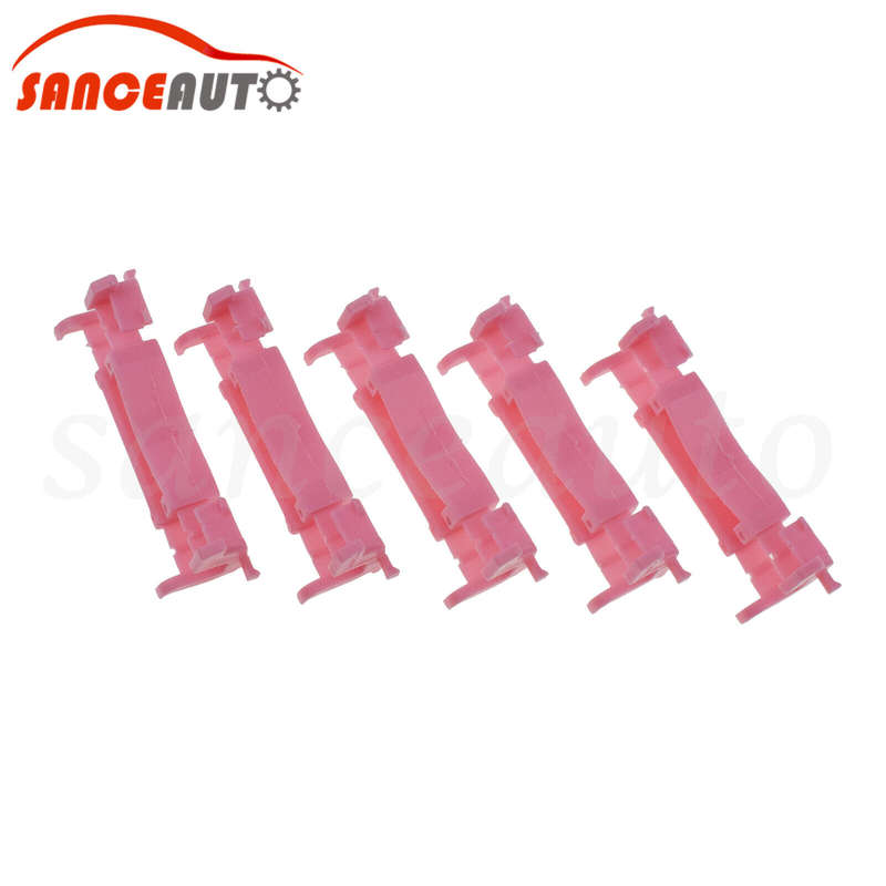 5PCS Roof Molding Clips Pink 7403A143 For Mitsubishi Lancer 2.0L 2.4L 2008-2017
