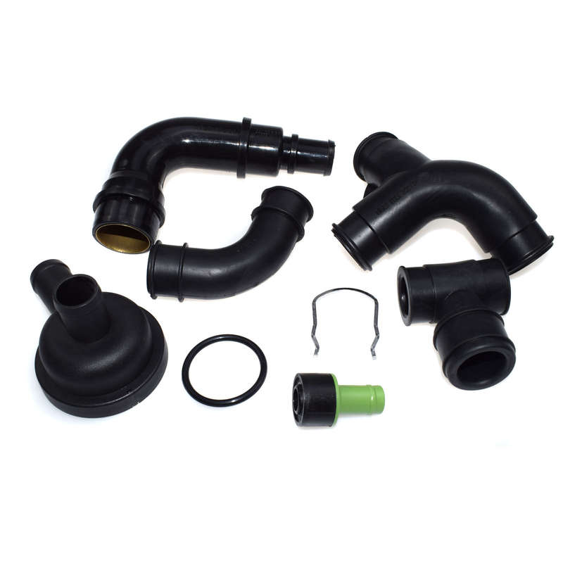 New PCV Crankcase Vent Valve & Breather Hose Kit For Audi A4 Quattro VW Passat