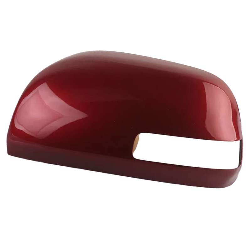 Car Left Rearview Mirror Cover Trim Red Fit For Toyota RAV4 2006-12