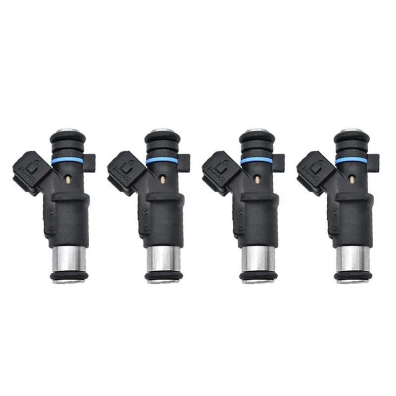 4Pcs Fuel Injector 0280156357 For Citroen C2 C3 Peugeot 106 206 306 307 1.4L