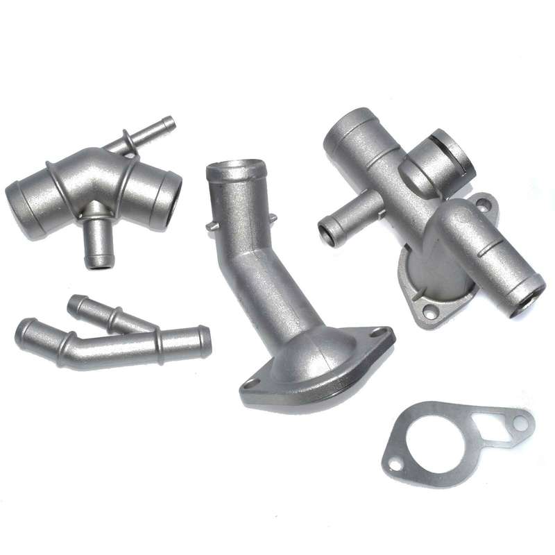 For MK4 Golf Jetta GLI TT 1.8T Cast Aluminum Coolant Flange Upgrade Kit 4PCS New