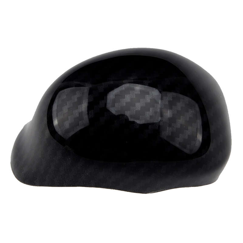Car Carbon Fiber Style Gear Shift Knob Cover fit for Honda Civic 9th AT 12-14