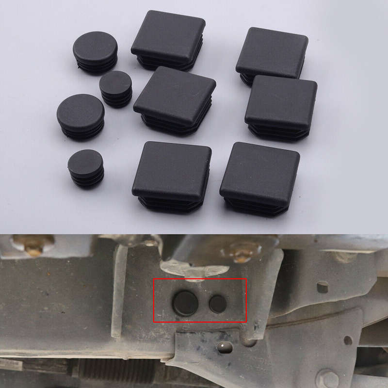 10x Rubber Chassis Stopper Plugs Waterproof Fit for Jeep Wrangler JK 2007-17 st4