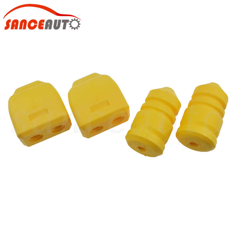 4pcs Front Rear Lower Upper Jounce Bumper Stop for Grand Cherokee WJ 1999-2004