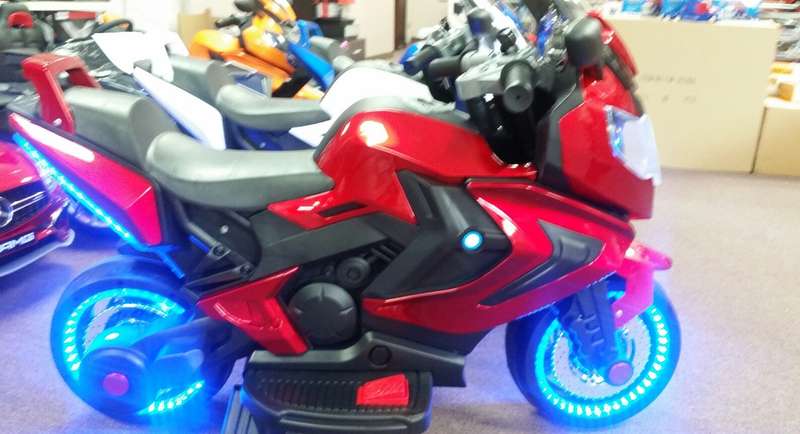 LED 12V MOTOR CYCLE KIDS RIDE ON ELECTRIC SPORTS BIKE