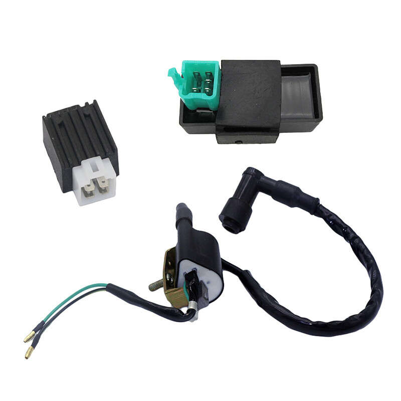3x Ignition Coil CDI Box Rectifier Regulator Fit For 110cc 125cc 140cc PIT PRO