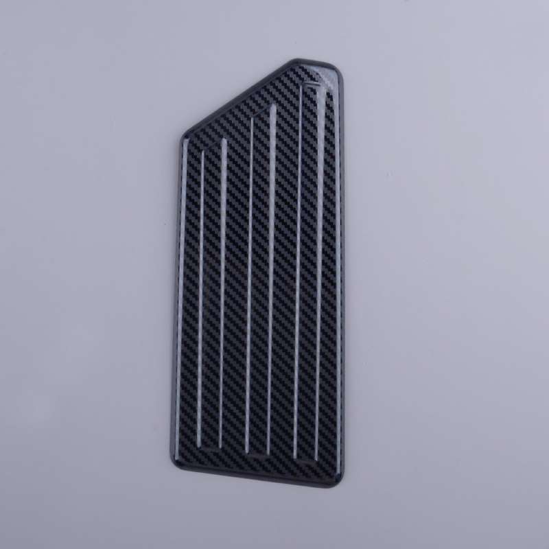 Carbon Fiber Stainless Steel Foot Rest Pedal Cover Fit For Honda CRV CR-V 17-24