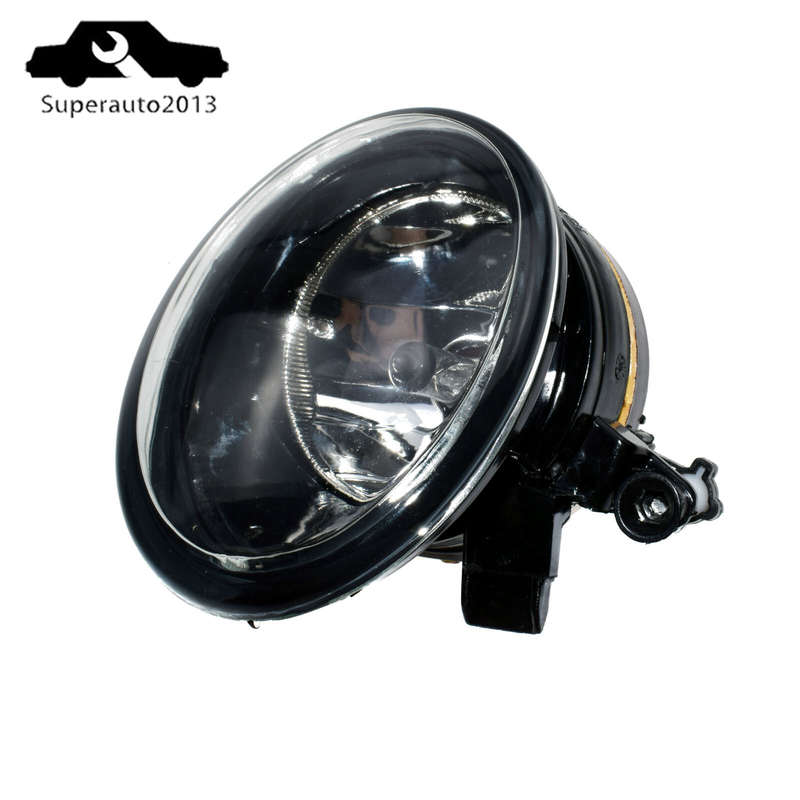 For VW Golf Jetta MK6 Tiguan EOS Bumper Convex Lens Fog Lights Lamps Front Left