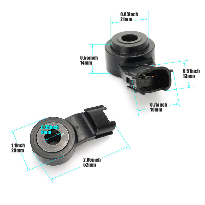 2OPCS Knock Sensor 89615-06010 89615-20090 For Toyota Camry Tacoma Prius Matrix