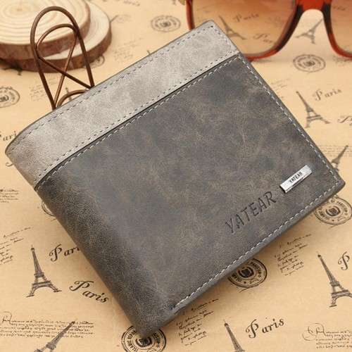 Men's Slim Leather Wallet