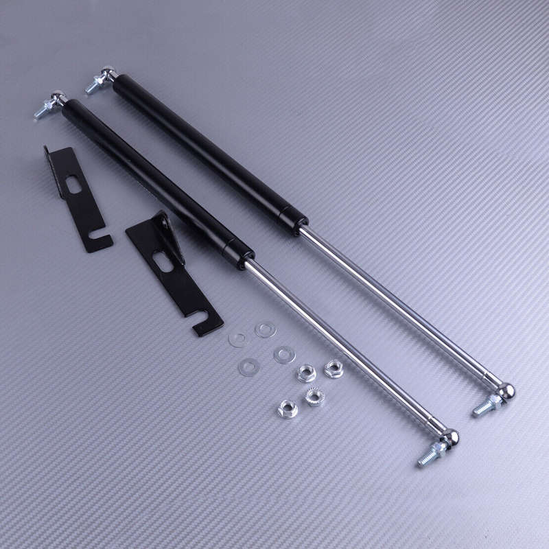 2pcs Hood Gas Strut Shock Absorter Kit Fit For Mitsubishi Lancer 2008-2017 New