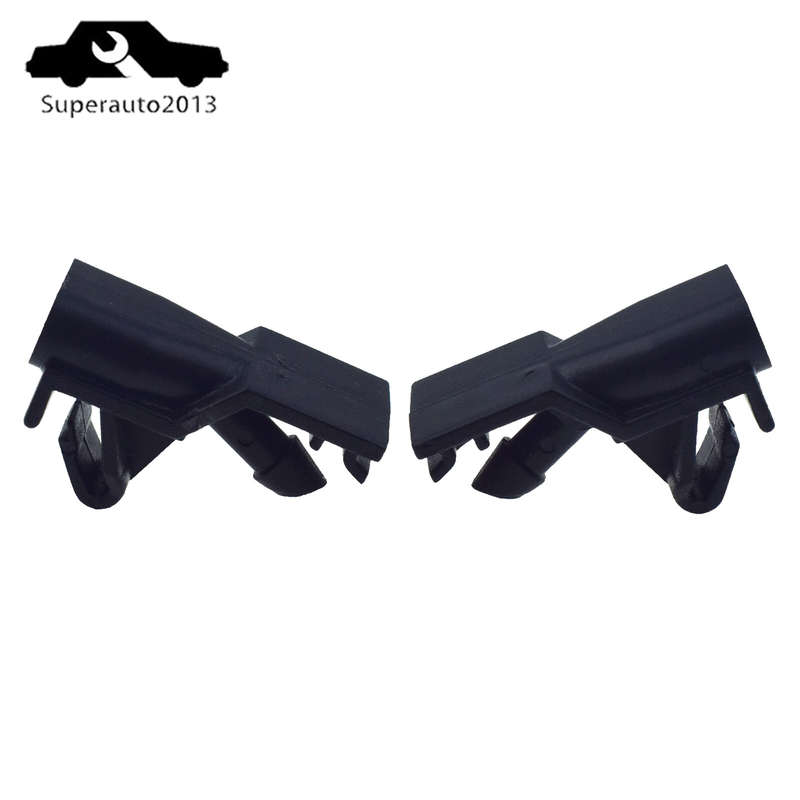 2PCS Front Windshield Washer Nozzles Sprayers For 2005-12 Toyota Avalon 3.5L New