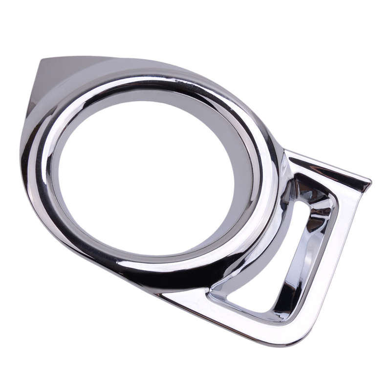 2pcs Chrome Front Fog Light Cover Trim Fit for Toyota Highlander 2014-2016