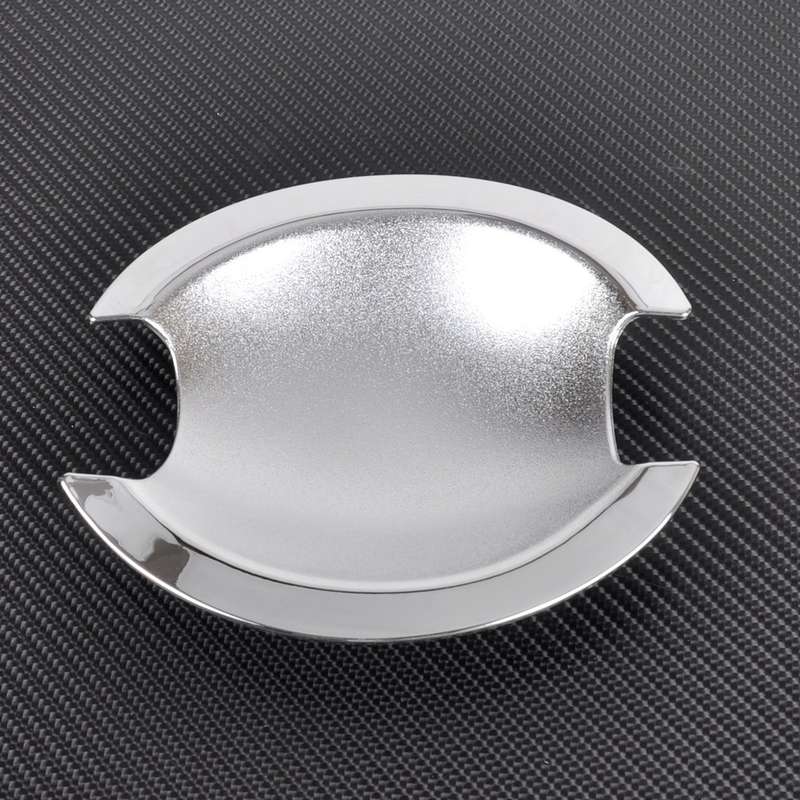 4PCS Chrome Door Handle cup Bowl Cover Fit for Mitsubishi Outlander Lancer 08-12
