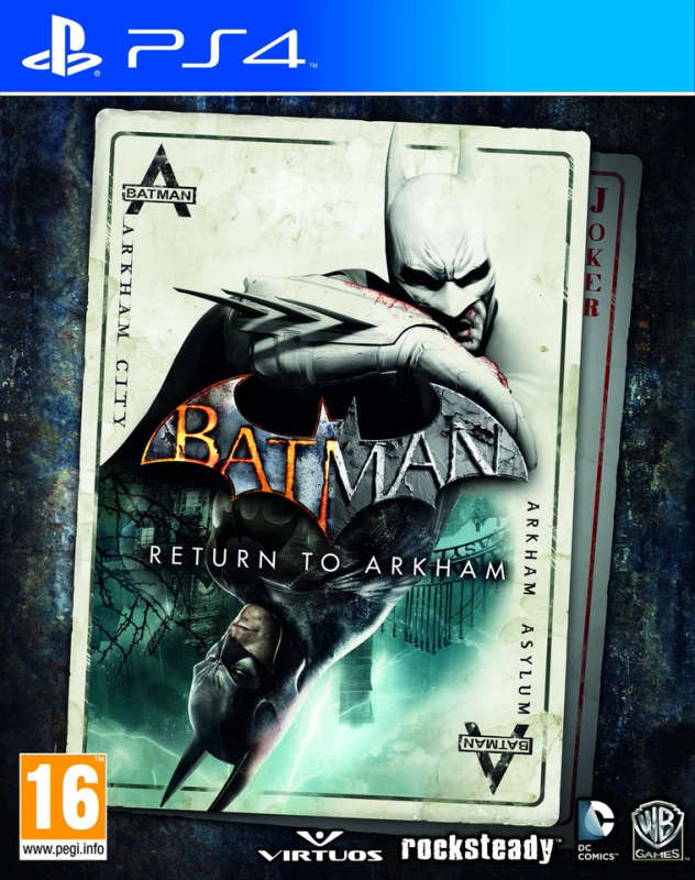 PS4 Batman Return To Arkham