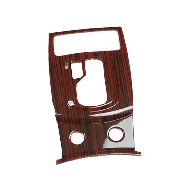 Peach Wood Grain Gear Shift Panel Cover Trim Decor Kit fit For Infiniti G37