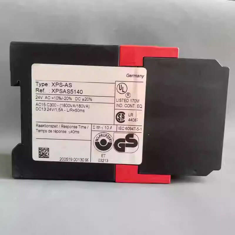 1PC For XPS-AS XPSAS5140 24VDC/AC Safety Relay Module