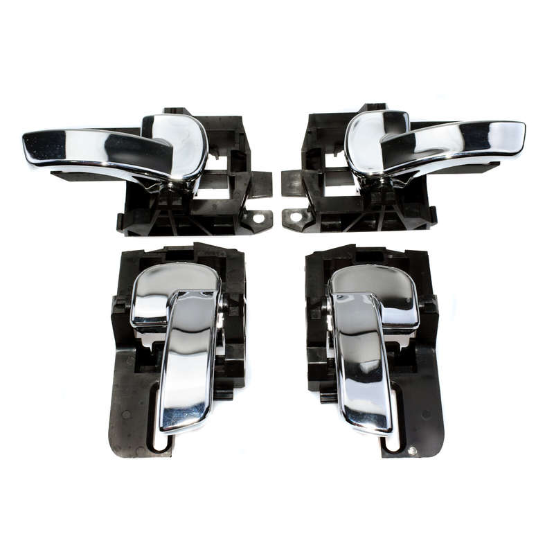 4PCS Front Rear Left Right Interior Door Handles For Nissan Qashqai 2007-13 New