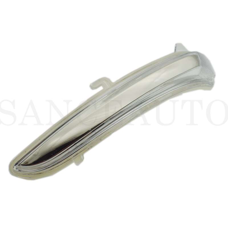 Left Clear Rear View Mirror Lamp Turn Signal Light Lens For Peugeot 208 2012-17