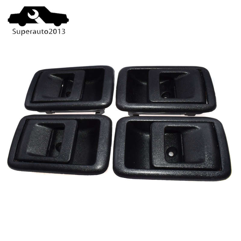 4PCS Front Rear Left Right Interior Door Handle For Toyota 4Runner Camry Tacoma