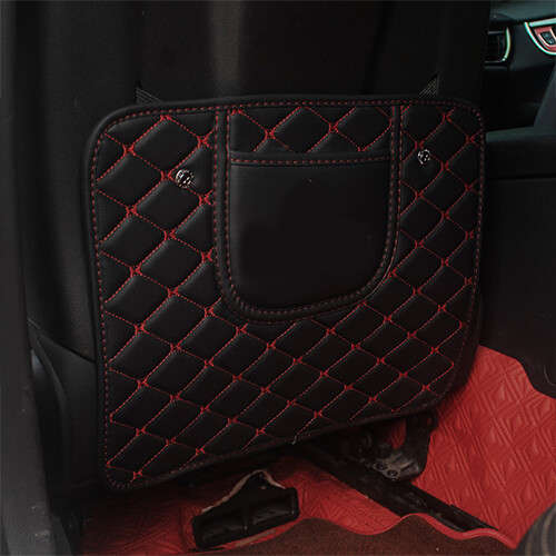 Anti-Kick Pad Mat PU Protector Cover Car Seat Back Universal Accessories