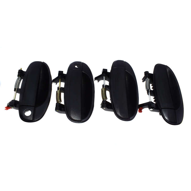 4PCS Front Rear Left Right Exterior Door Handle For Chevy Aveo Aveo5 Pontiac G3