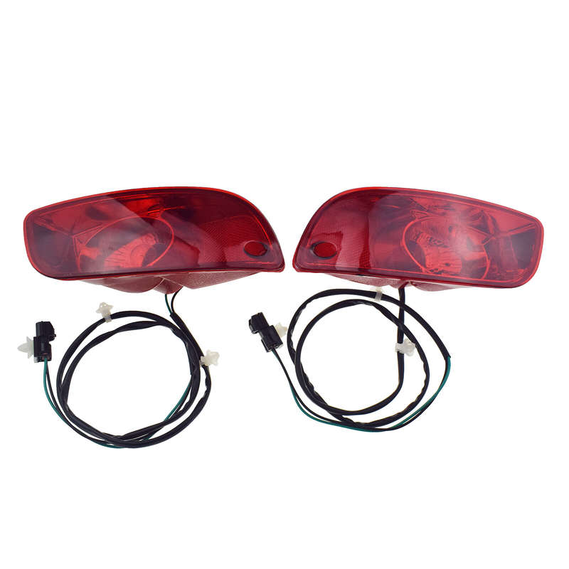 2X Rear Left & Right Side Bumper Reflector Lamp For 2007-09 Hyundai Santa Fe New