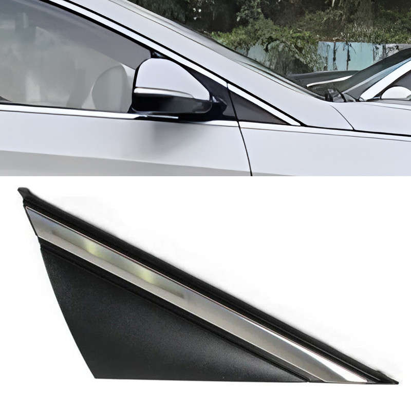 Right Side Mirror Corner Triangle Cover Pillar Trim Fit for: Sonata 2015-2019