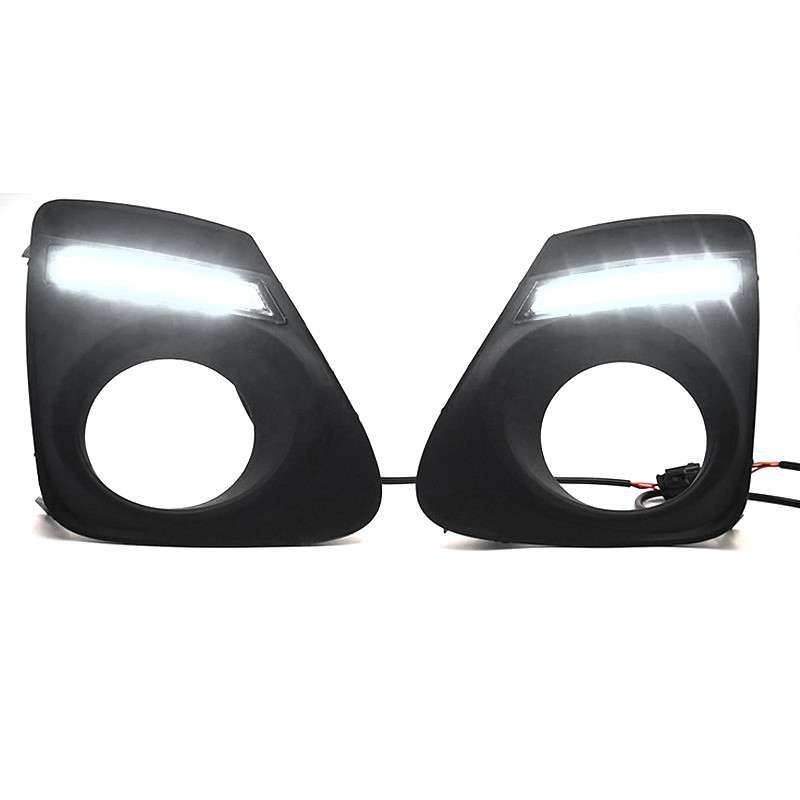 2pcs LED Daytime Running Light DRL Fog Lamp Signal Fit For Toyota Corolla Altis