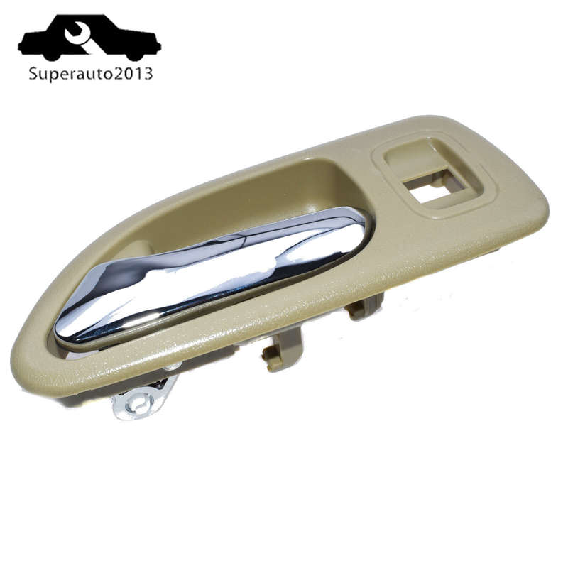 Interior Door Handle Rear Left Driver Side Beige For 1994-1997 Honda Accord New