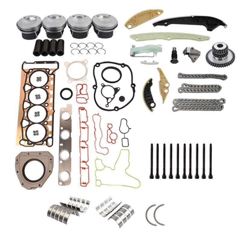 Engine Cylinder Rebuild Overhaul Kit For VW AUDI A3 A4 1.8 TFSI CDAA CDHA CDHB